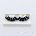 natural long 25 mm lashes full strip eyelashes